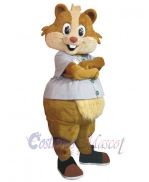 Hamster mascot costume