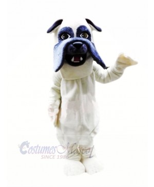 Lightweight White Bulldog Mascot Costumes