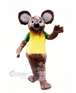 Happy Koala with Big Ears Mascot Costumes Cheap	