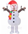 snowman inflatable costume