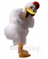 Stork mascot costume