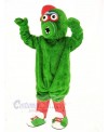 Green Monster Mascot Costume Cartoon