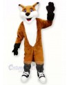 Smiling Fox Mascot Costumes Cartoon