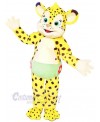 Cheetah mascot costume