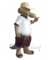 Crocodile mascot costume