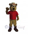 Bear mascot costume