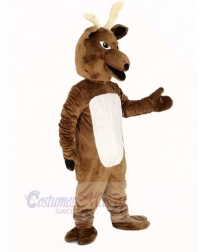 Sleepy Deer Mascot Costume Animal