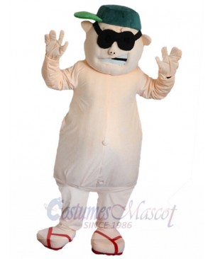 Funny Fat Man Mascot Costume People