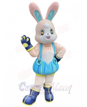 Friendly Rabbit Mascot Costume Cartoon