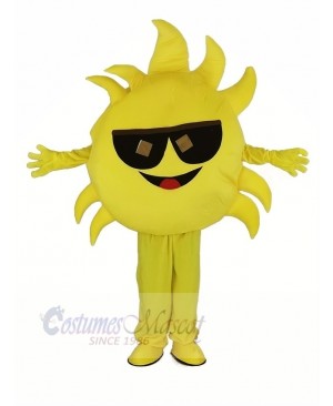 Mr. Sunshine Mascot Costume Cartoon	