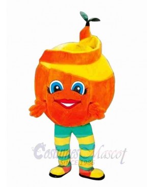 Orange Fruit Mascot Costume