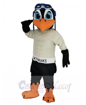 Strong Skyhawk Mascot Costume Animal