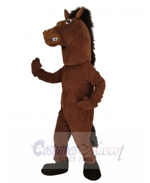 Fierce Stallion Horse Mascot Costume Animal