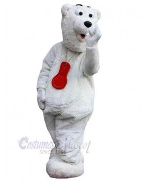 Cute Polar Bear Mascot Costume For Adults Mascot Heads