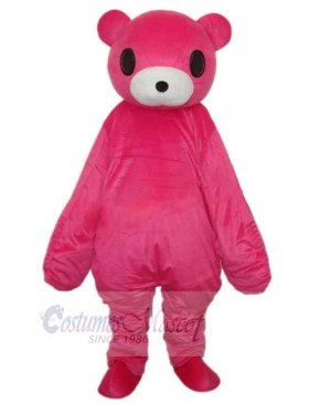 Cartoon Pink Bear Mascot Costume For Adults Mascot Heads