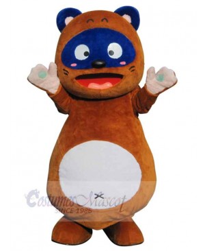 Naughty Cartoon Bear Mascot Costume Animal