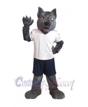 Gray Wolf Adult Mascot Costume Animal