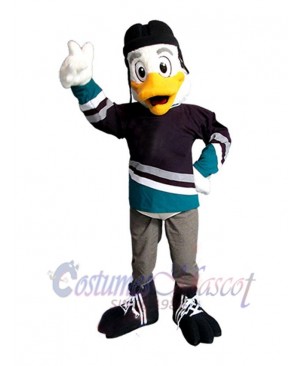 Hockey Duck Mascot Costume Animal