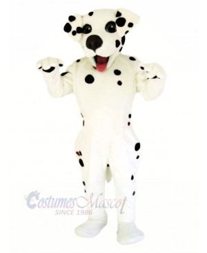 Happy Dalmation Dog Mascot Costumes Cartoon